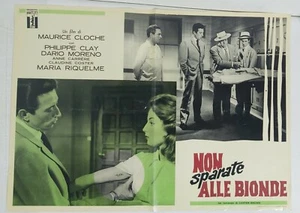 82659 Fotobusta Film 125 - Non sparate alle bionde - 1960 - Picture 1 of 3