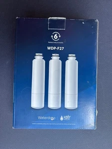 Waterdrop Plus WDP-F27 Refrigerator Water Filter for Samsung 3 Filters - Picture 1 of 6