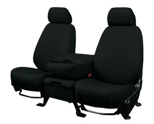 CalTrend Car Seat Covers Fit Ford Explorer 2016-2019 Black NeoSupreme Custom - Picture 1 of 4