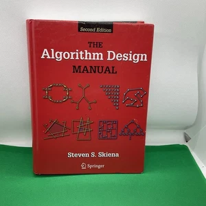 The Algorithm Design Manual By Steven Skiena Springer Second Edition NO MARKING - Bild 1 von 7