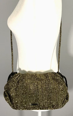 Bolso Bandolera Rebecca Minkoff Dorado Atado Nuevo con Etiquetas Foto 1 de 4