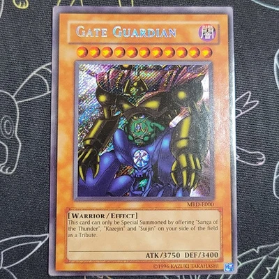 Gate Guardian Metal Raiders MRD-E000 Unlimited Secret Rare (European) Yugioh Tcg - Image 1 of 4