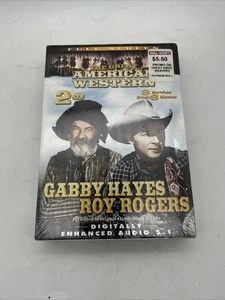 THE GREAT AMERICAN WESTERN - Gabby Hayes, Roy Rogers (8 Movies DVD) NEW Sealed - Foto 1 di 4