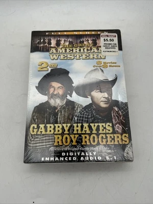 THE GREAT AMERICAN WESTERN - Gabby Hayes, Roy Rogers (8 Movies DVD) NEW Sealed - Image 1 of 4