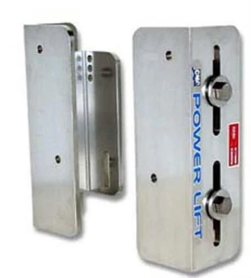 CMC 55012 Manual Power-Lift Transom Jack 5.5" Setback Aluminum 2 Piece - Image 1 of 4