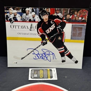 Daniel Alfredsson Signed 11x14 Photo Autographed JSA COA Ottawa Senators NHL - Picture 1 of 4