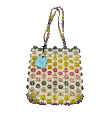 Bolso de Mano Cynthia Rowley Margarita Cuentas Nuevo con Etiquetas Foto 1 de 4