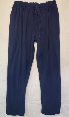 Pantalones de pijama Stafford para hombre ropa de dormir 4XL calce clásico azul marino salón Foto 1 de 4