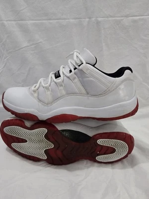 Nike Air Jordan 11 XI ретро низкий вишневый низ размер 12 туфли 528895-101 - Изображение 1 из 4