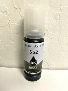 Premium Ink Refill Bottles T552 552 for Epson Ecotank ET-8500 ET-8550 - Afbeelding 1 van 12