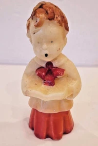 Velas de taberna vintage coro cantante vela decorativa de vacaciones 4,5" H588-A - Imagen 1 de 4