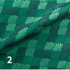 Faux Silk Satin Fabric Craft Brocade Damask Embroidery Shell DIY 75*100cm Sewing - Picture 1 of 18