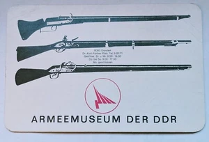 DDR Taschenkalender Armeemuseum der DDR Dresden 1981 NVA Waffen PW Ostalgie - Picture 1 of 2
