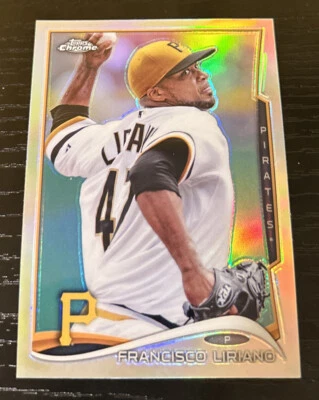 2014 Topps Chrome Francisco Liriano Refractor - Image 1 of 2