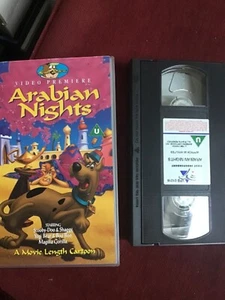 Arabian Nights (VHS, 1995) scooby doo (full length movie) mint - Picture 1 of 1