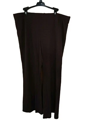 NUEVO CON ETIQUETAS H&M Pantalones de Mujer Marrón Transparente Dividido Natación Encubrimiento Talla XXL Tejido Abierto  Foto 1 de 4