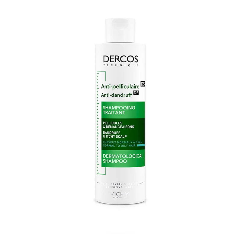 VICHY Dercos Anti-Dandruff Shampoo For Normal To Oily Hair 200ml - Image 1 of 1