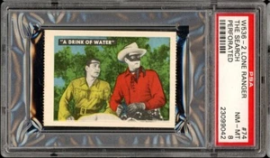 1950-60 W536-2 Lone Ranger Perforated #74 The Search PSA 8 - Picture 1 of 2