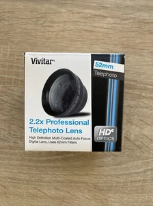 Vivitar 2.2x Professional Telephoto 52mm Lens (VIV-52T) - Picture 1 of 3