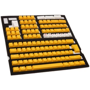 Ducky PBT Double-Shot Keycap Set Yellow - DE Layout - Bild 1 von 4