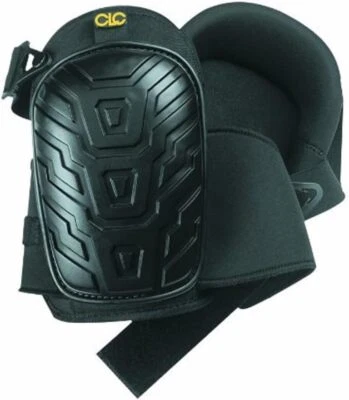 Black Knee Pads With High Density Foam And Durable 600D Polyester Fabric - Image 1 of 4
