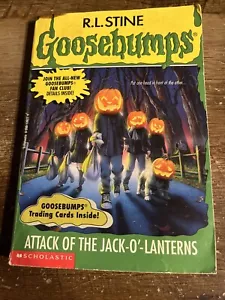 Gänsehaut Angriff der Jack O Lanterns #48 RL Stine 1996 Scholastic ohne Karten - Bild 1 von 10
