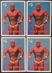1990 Classic WWF Wrestling Series 1 #1 HULK HOGAN 4 ct. - Picture 1 of 2