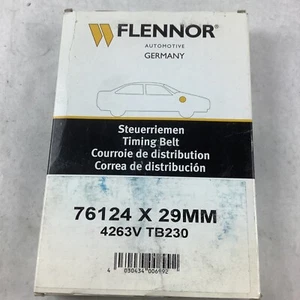 Flennor 76124 X 29MM Timing Belt 4263V, TB230 - Picture 1 of 3