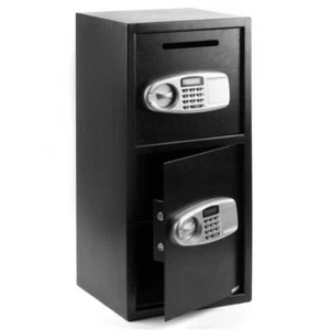 Home Office Security Safe Box Electronic Digital Steel Jewelry Files Safe Box - Picture 1 of 12