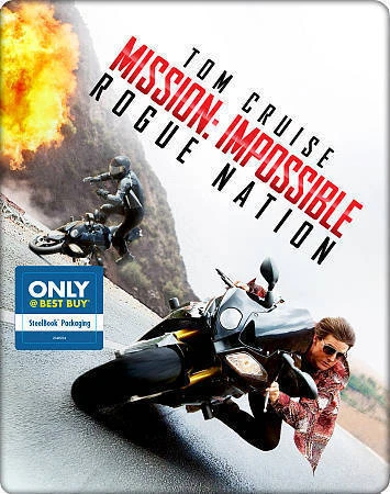 Mission: Impossible - Rogue Nation (Blu-ray/DVD, With Digital Copy Only  Best Buy Steelbook)