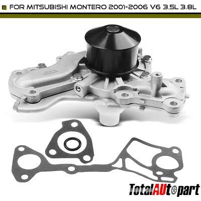 Bomba de agua motor con junta para Mitsubishi Montero 2001-2006 3,5 L 3,8 L gasolina Foto 1 de 4