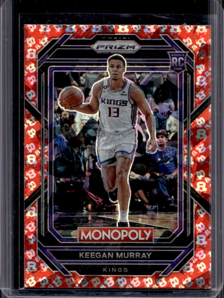 2022-23 Prizm Monopoly Keegan Murray Free Parking Prizm Rookie RC #78 Kings