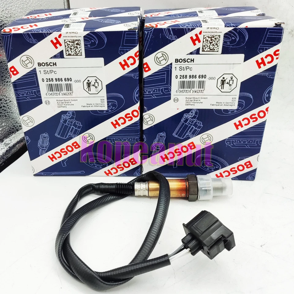 4PCS Oxygen O2 Bosch 15825 Sensor For 2001-18 Jeep Grand Cherokee 3.6L 3.7L 4.0L — 第 1/4 张图片
