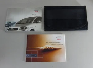 Owner's Manual / handbook + wallet Audi A2 Type 8Z from 12/2002 - Bild 1 von 1