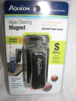 NEW  Aqueon Algae Cleaning Magnet Small for up to 1/4" Glass Never Used L@@K!!! - Image 1 of 2