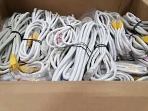Lot of 90 LAN Cables Various Models and Colours - Used, Working, Scratched - Picture 1 of 7