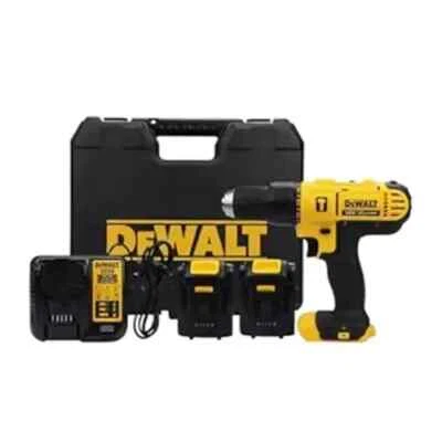 DEWALT DCD776S2 18V 13mm XR Lithium-Ion Perceuse-visseuse à marteau sans fil - Photo 1/3