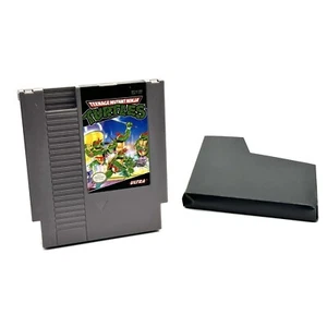 Teenage Mutant Ninja Turtles NES Nintendo, 1989 Authentic Cartridge With Sleeve - Bild 1 von 9