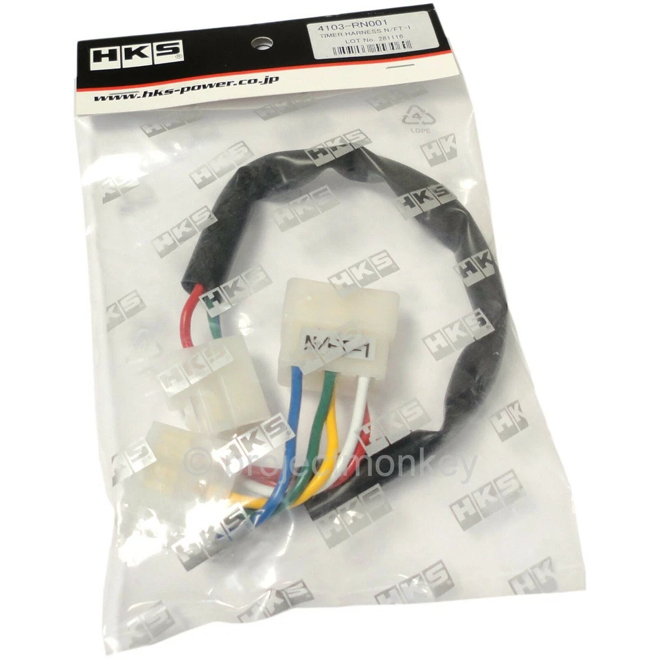 HKS 4103-RN001 Turbo Timer Wiring Harness Fits: Silvia S14 S15 R33 R34 STi GC8 - Image 1 of 1