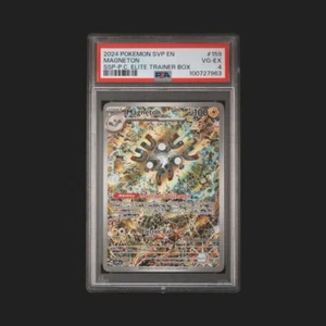 PSA 4 Magneton 159 Surging Sparks Pokemon Center ETB Exclusive Stamp Promo POP 1 - Picture 1 of 3