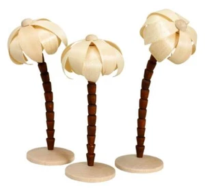 Miniaturfiguren Palmen einzeln natur Höhe 11cm NEU Palme Blume Christi Geburt Wü - Picture 1 of 1