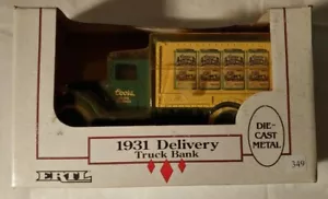 Ertl #B233 1:32 "Coors Malted Milk" 1931 Hawkeye Box Truck Bank - Imagen 1 de 4