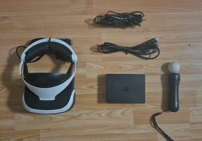 Sony PlayStation 4 VR Brille Gaming Headset CUH-ZVR1 with Motion Controller - Bild 1 von 4