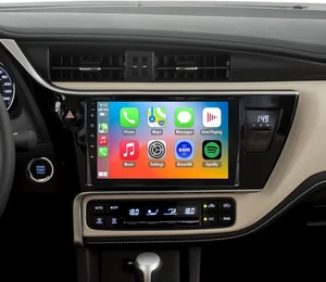 QLED Car Stereo for Toyota Corolla 2017–2019 w/ CarPlay Android Auto 4G LTE - Picture 1 of 6
