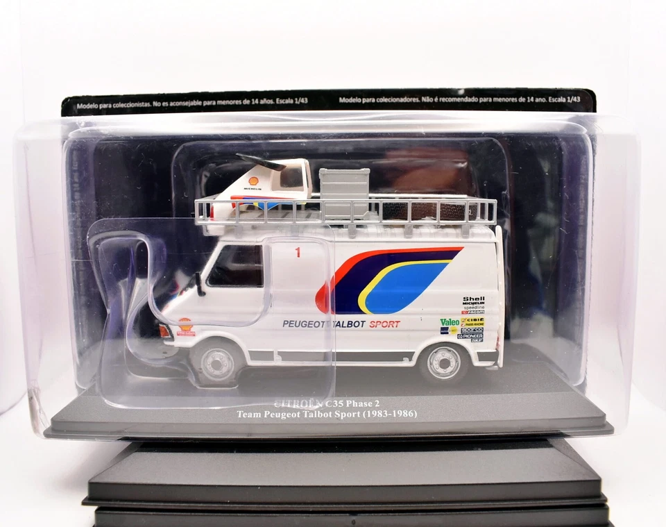 modellino auto rally scala 1:43 Citroen C35 phase2 collezione modellismo statico - Immagine 1 di 1
