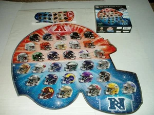 Shaped MasterPieces Jigsaw Puzzle NFL Helmets Complete - Picture 1 of 1