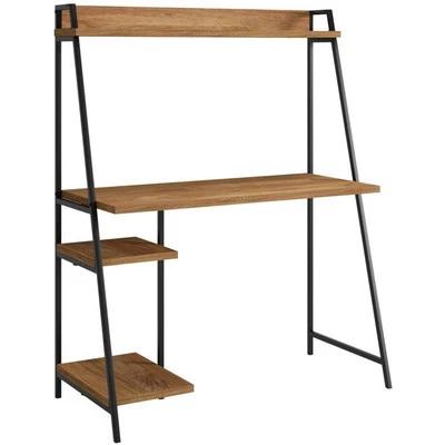 Sauder North Avenue Engineered Wood Desk with Hutch in Sindoori Mango/Brown - Image 1 of 4