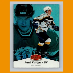 Tarjeta de hockey Paul Kariya #57 2006 Flair Showcase Nashville Predators NHL CASI NUEVA - Imagen 1 de 3