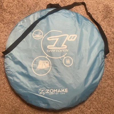 Tienda Pop Up Zomake Easy 2 Personas Impermeable - Carpas de Camping Pop-Up Automáticas Foto 1 de 4