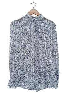 H&M Blusa-camisa Mujeres Blusa Talla EU 38 azul look casual - Imagen 1 de 5